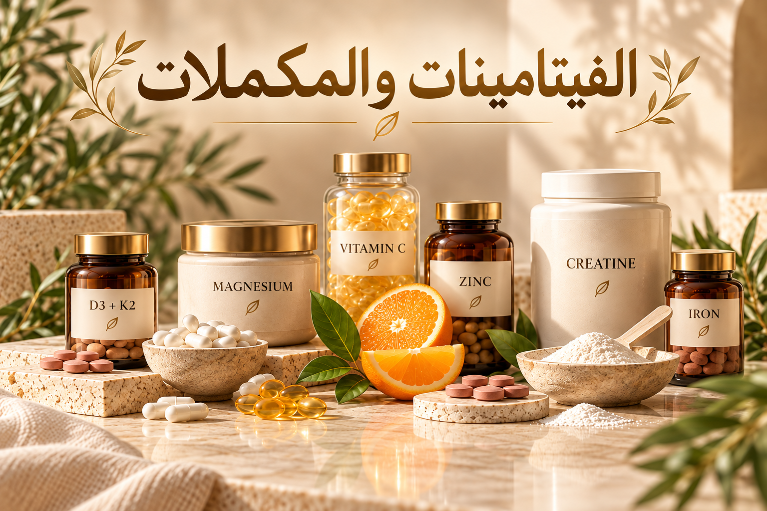 الفيتامينات والمكملات